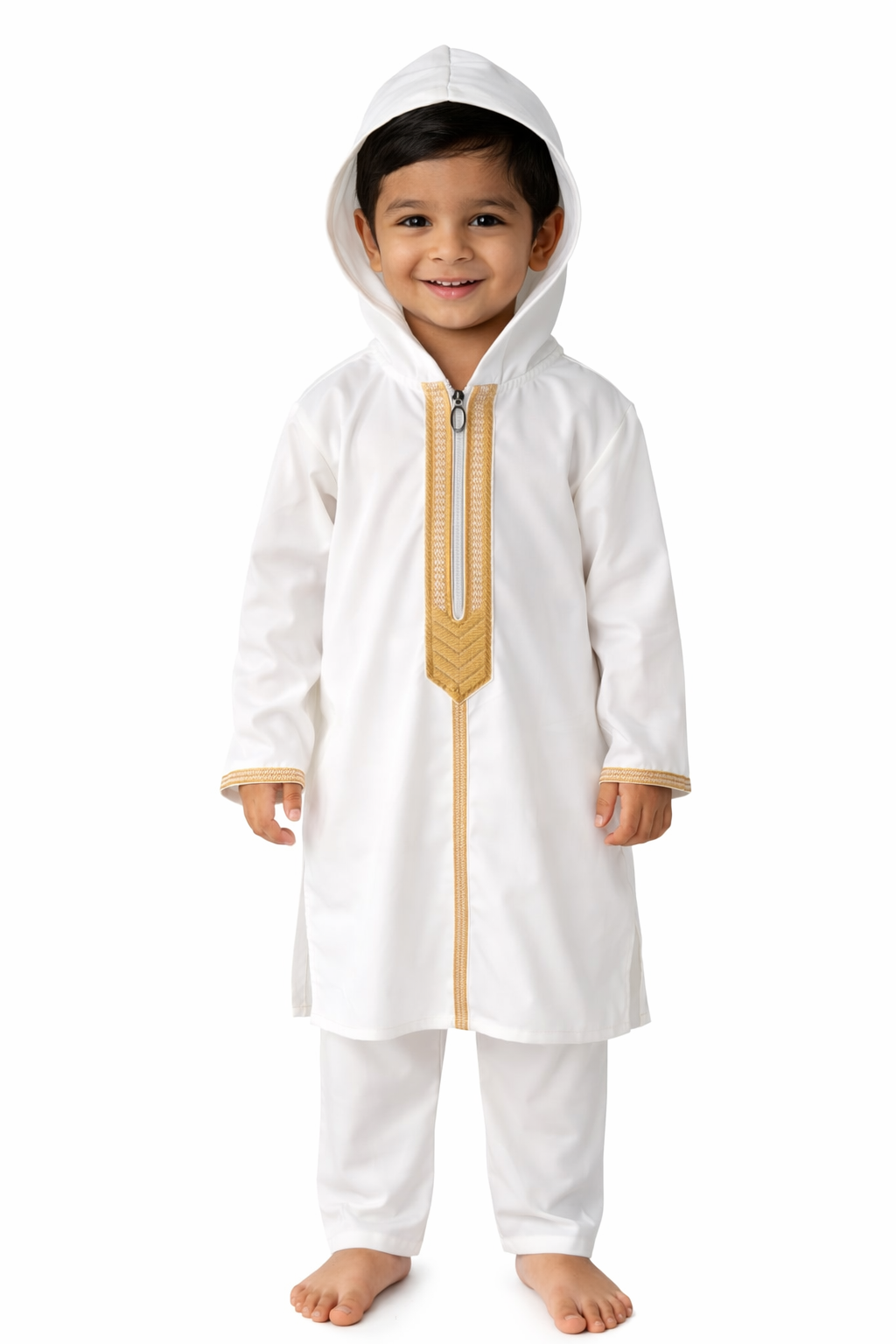 Modern Kurta Pajama Hoodie kids